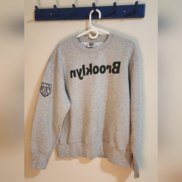 Defend Brooklyn Vintage 1996 Mirror Image Crew Neck Sweater - Picture 1 of 5